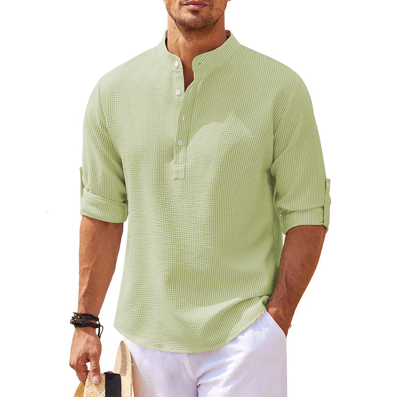 Tommy | Stylish and Comfortable Men's Henley Shirt