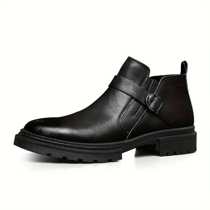 Pierre | Leather Ranger Boots for Men