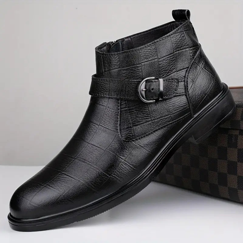 Philippe | Leather Ranger Boots for Men