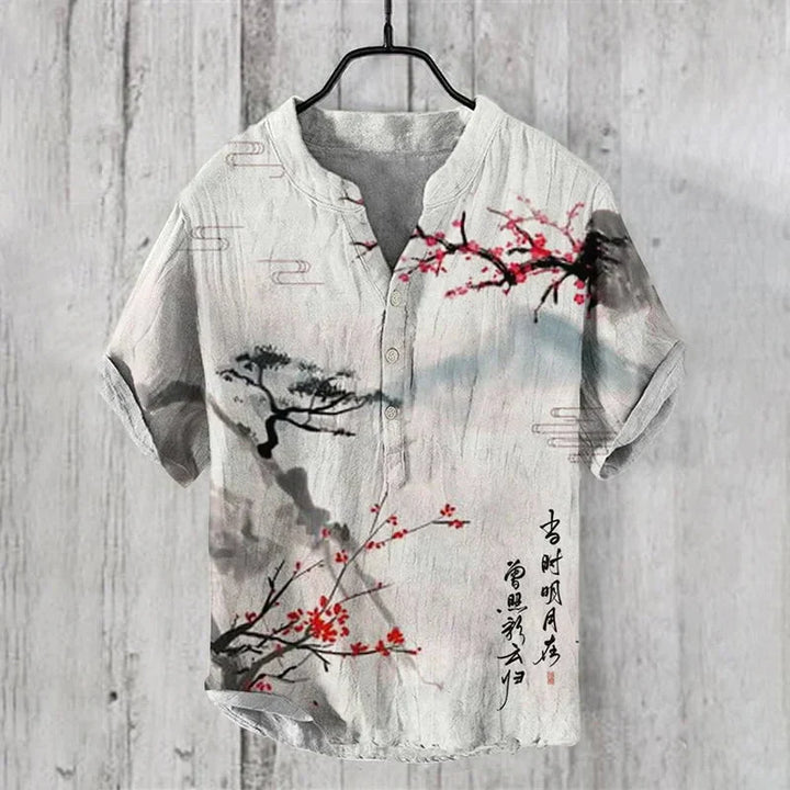 Klaus | Casual Shirt with Fish Print