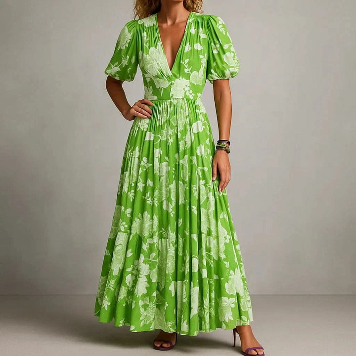 Floriana - Vibrant Floral Dress