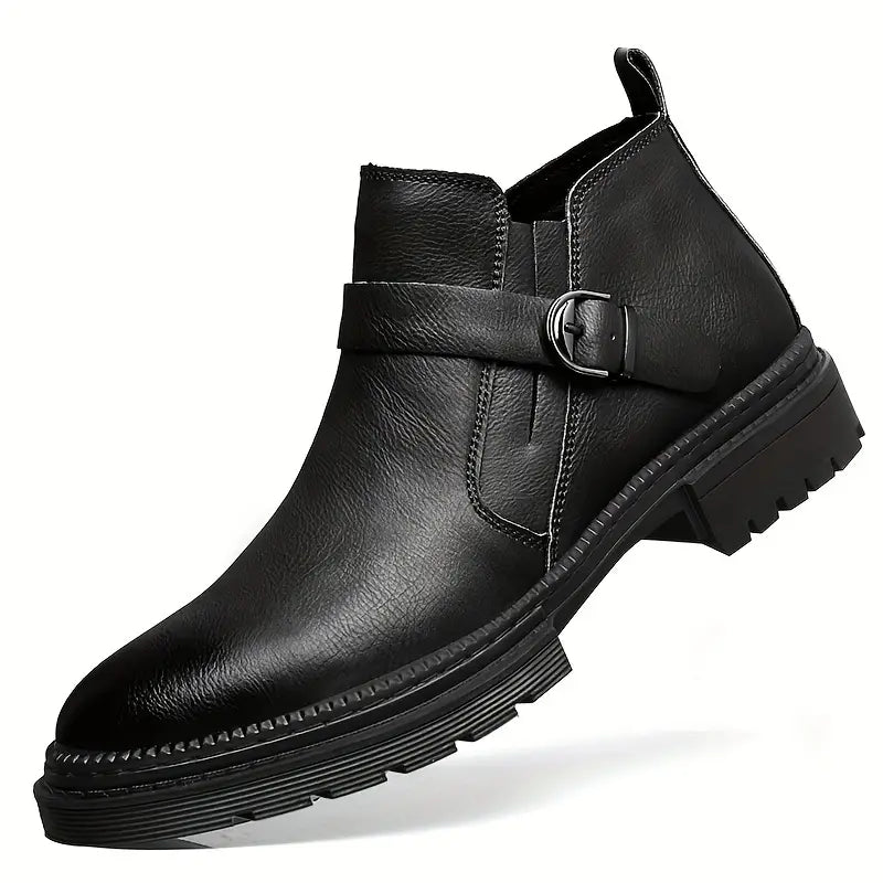 Pierre | Leather Ranger Boots for Men