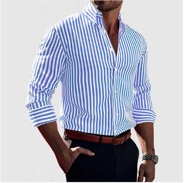 Melker | Striped Shirt for Smart Men