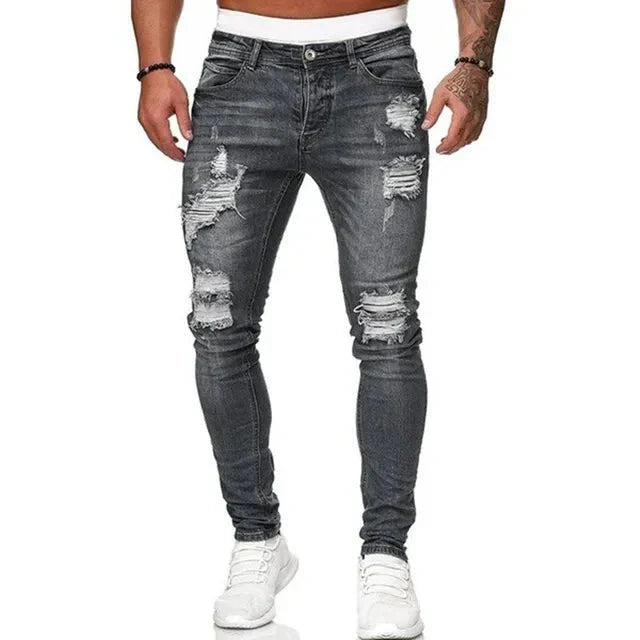 Niels | Stylish Ripped Skinny Jeans for Men