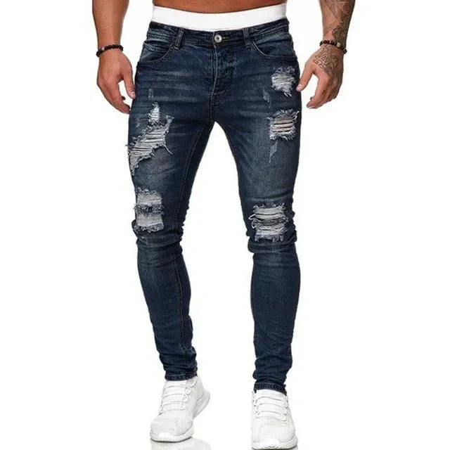 Niels | Stylish Ripped Skinny Jeans for Men