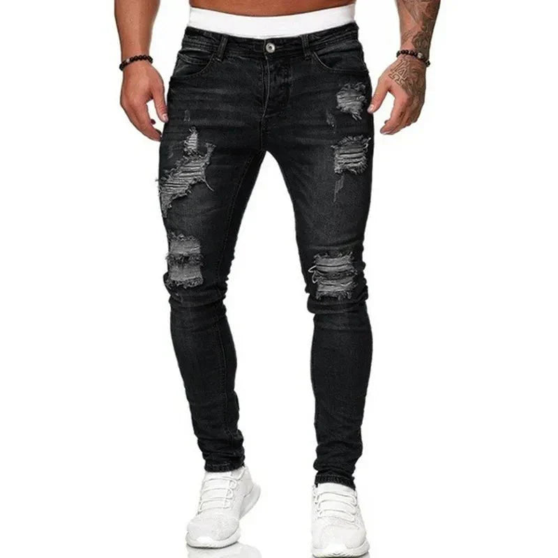 Niels | Stylish Ripped Skinny Jeans for Men