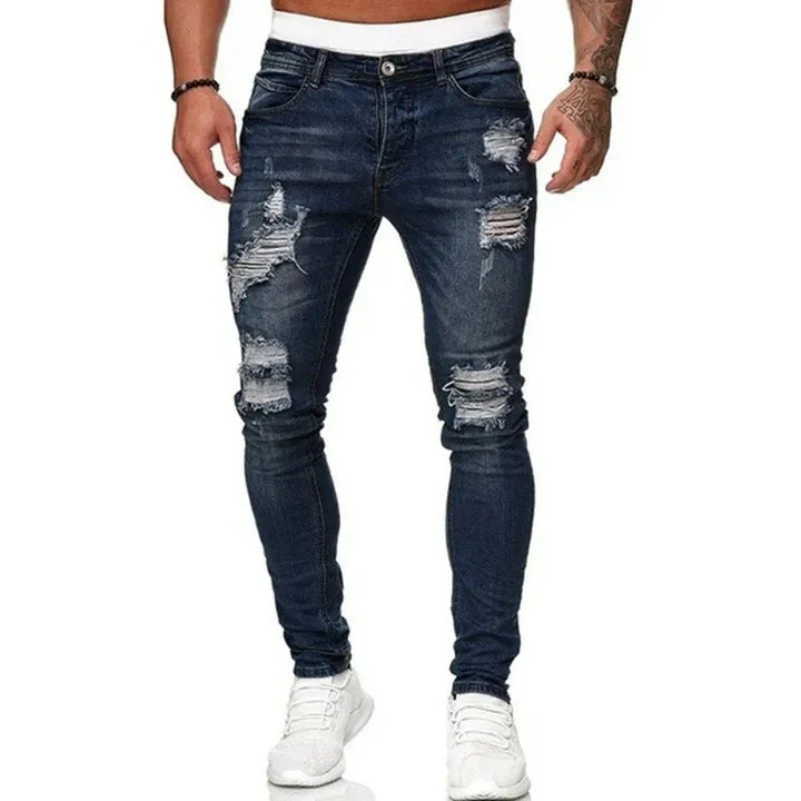 Niels | Stylish Ripped Skinny Jeans for Men