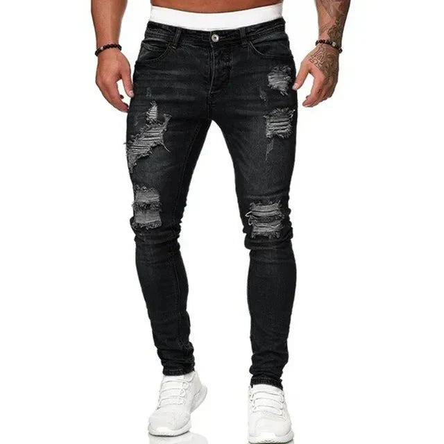 Niels | Stylish Ripped Skinny Jeans for Men