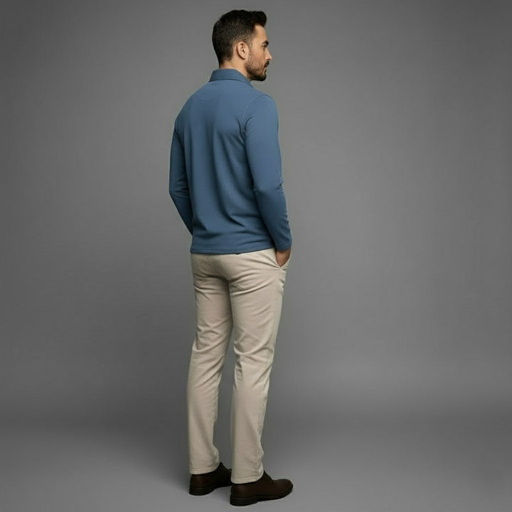 Ivan | Long-Sleeved Winter Polo Shirt