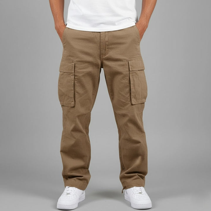 Jørn | Men's cargo pants with a relaxed fit and streetwear-style side pockets