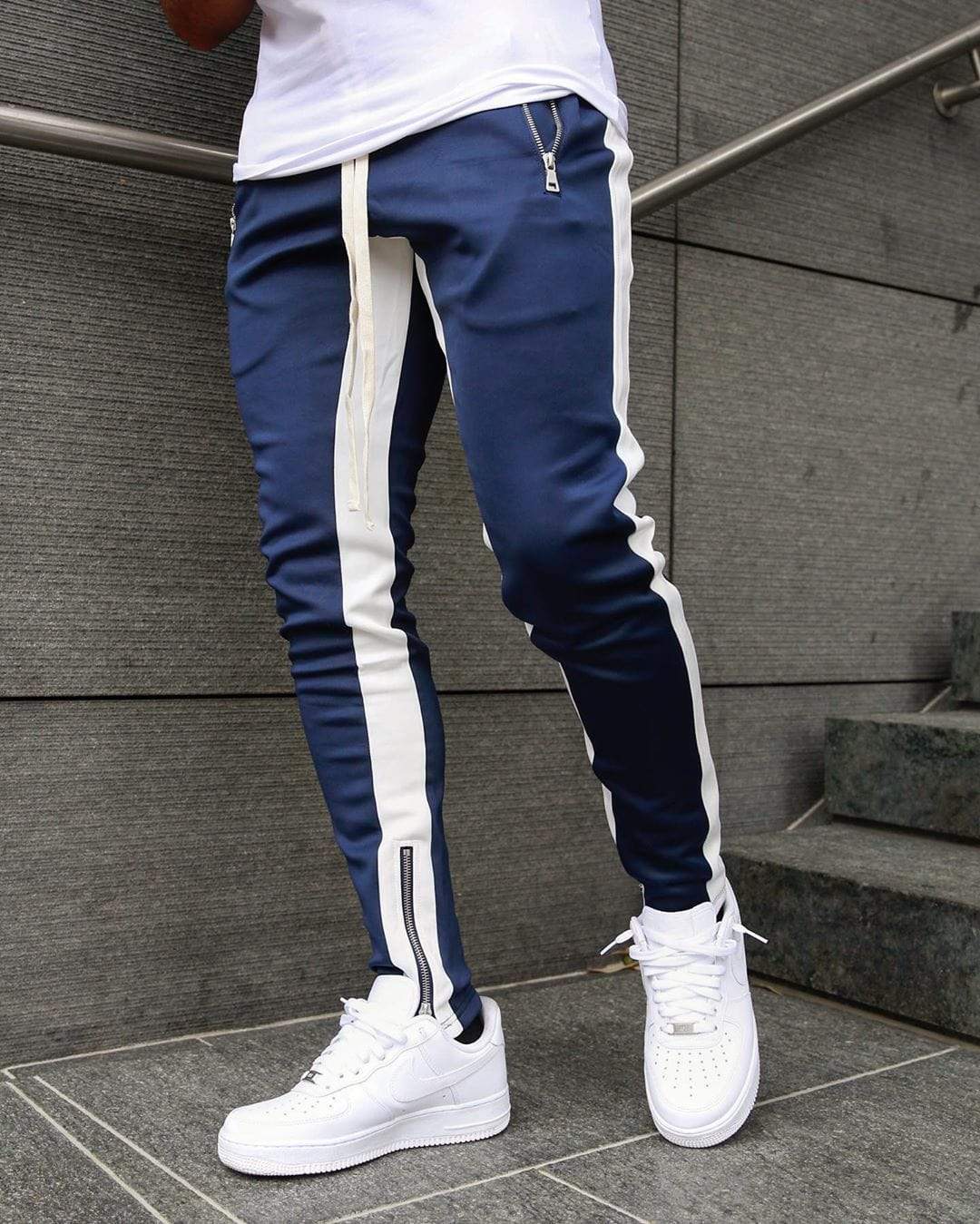 Alexander | Men's Sporty Jogger Pants with Side Stripes
