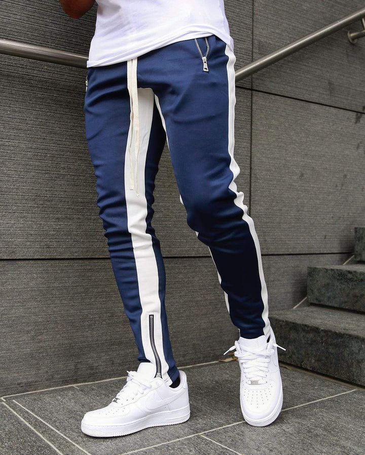Alexander | Men's Sporty Jogger Pants with Side Stripes