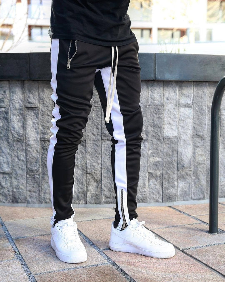 Alexander | Men's Sporty Jogger Pants with Side Stripes