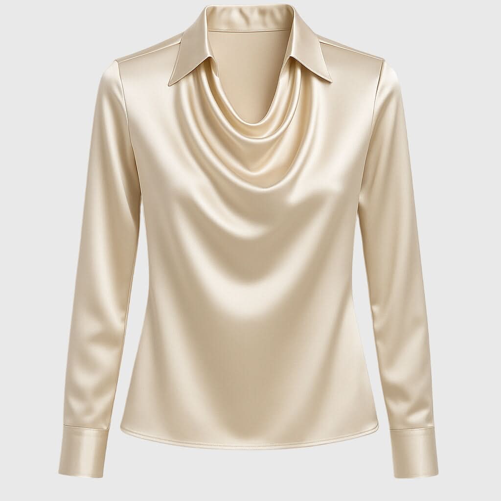 Brooklyn – Elegant Satin Blouse
