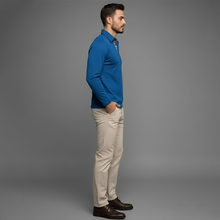 Ivan | Long-Sleeved Winter Polo Shirt