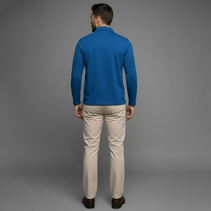 Ivan | Long-Sleeved Winter Polo Shirt