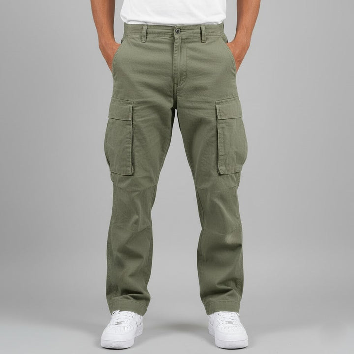 Jørn | Men's cargo pants with a relaxed fit and streetwear-style side pockets