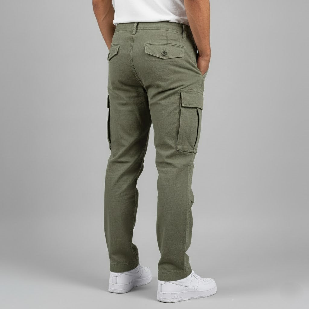 Jørn | Men's cargo pants with a relaxed fit and streetwear-style side pockets