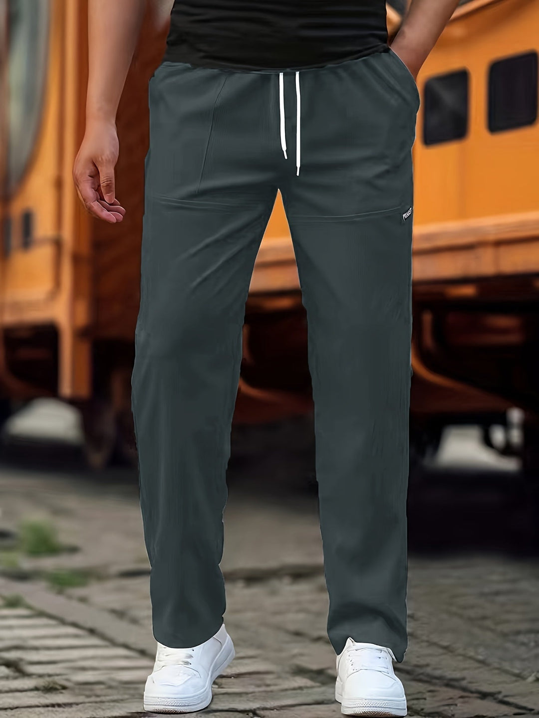 Simon | Men's Pants with Adjustable Waist