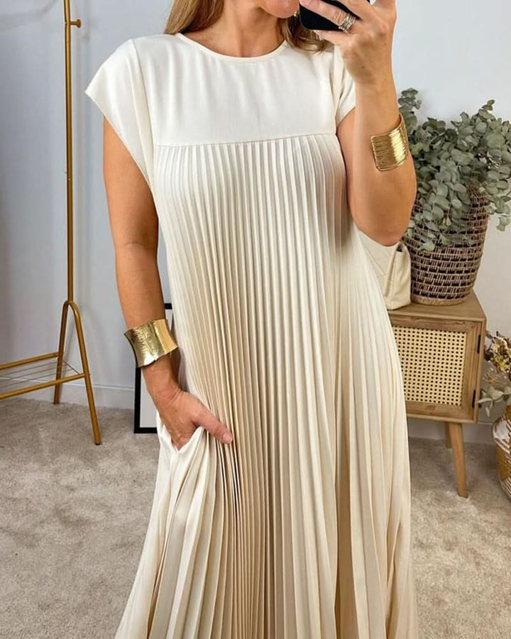 Gwendoline - Pleated Maxi Dress