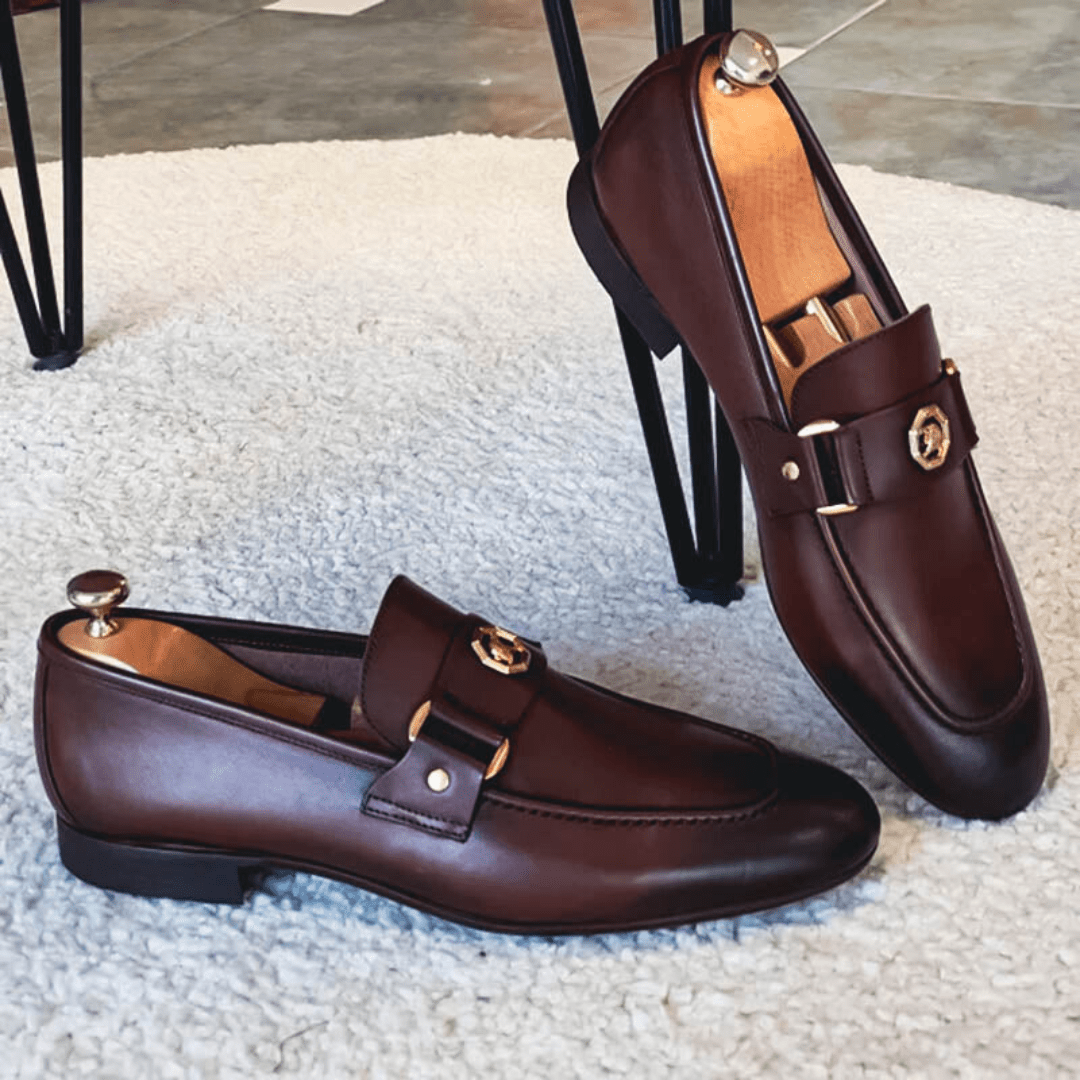 Andreas | Men's Classic Winter Loafers in Faux Leather