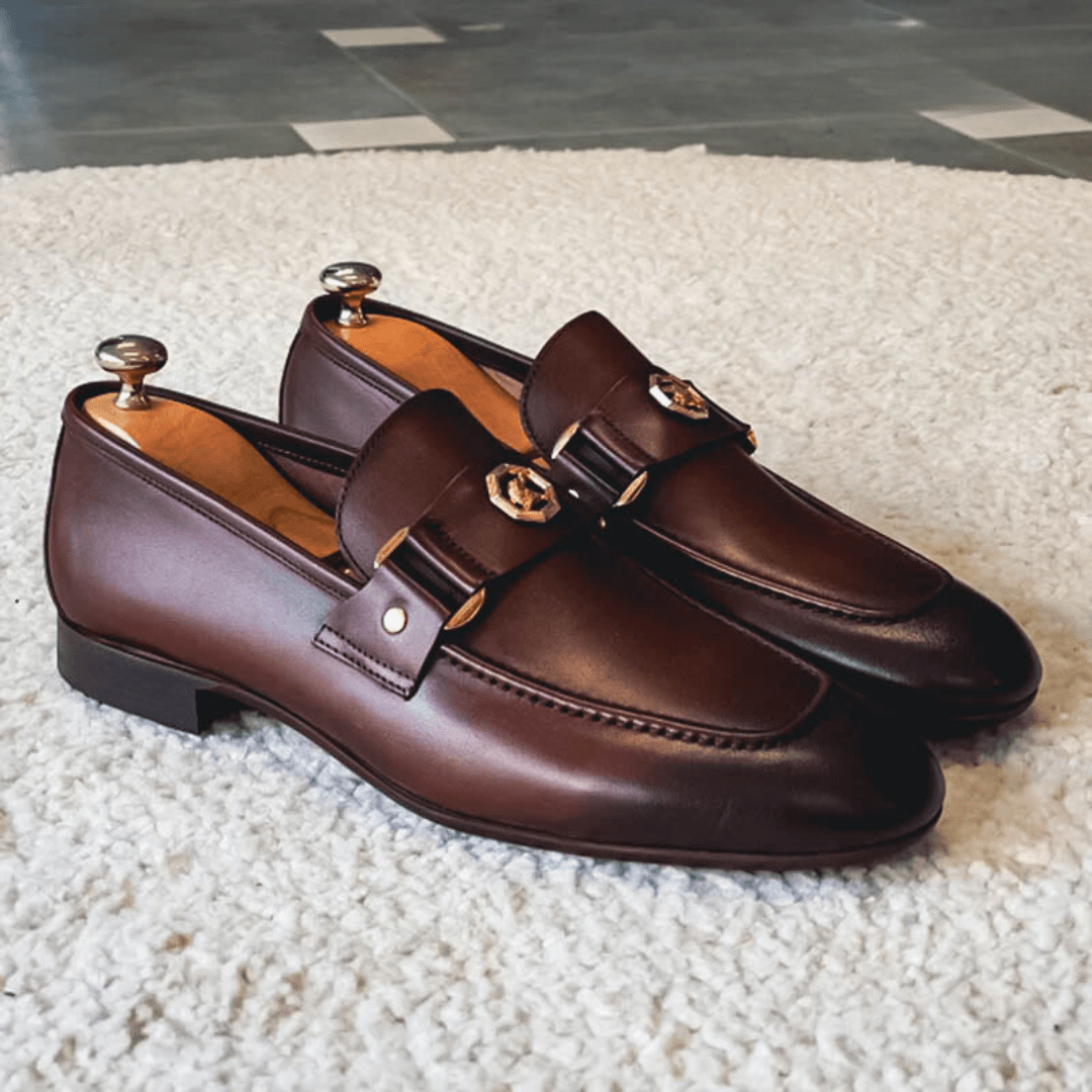 Andreas | Men's Classic Winter Loafers in Faux Leather