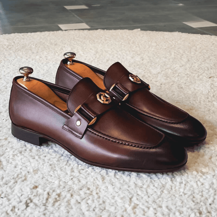 Andreas | Men's Classic Winter Loafers in Faux Leather