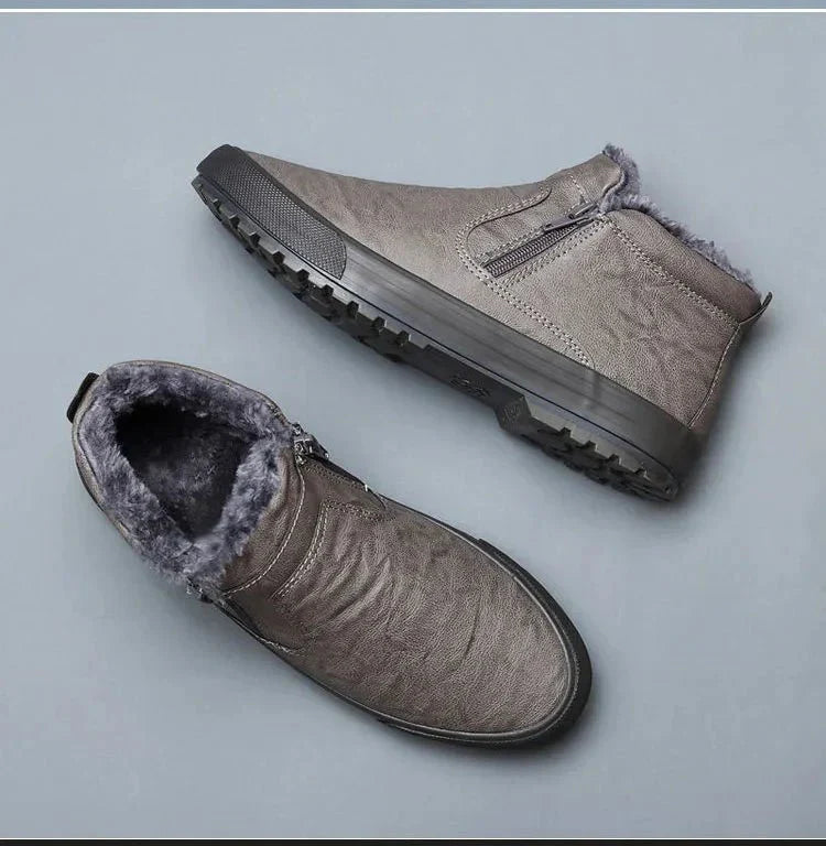 Sebastian | Men's Winter Boots with Zipper and Warm Lining