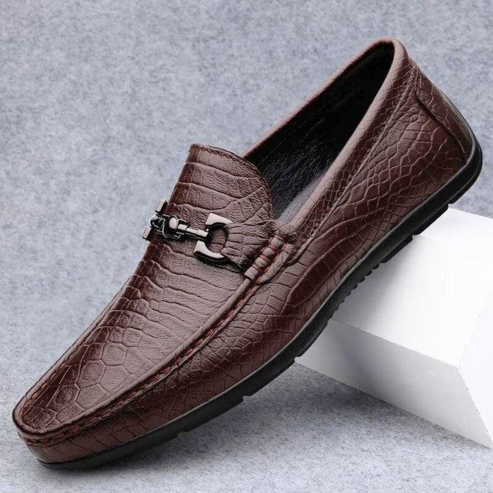 Preben | Men's Winter PU Leather Slip-On Loafers