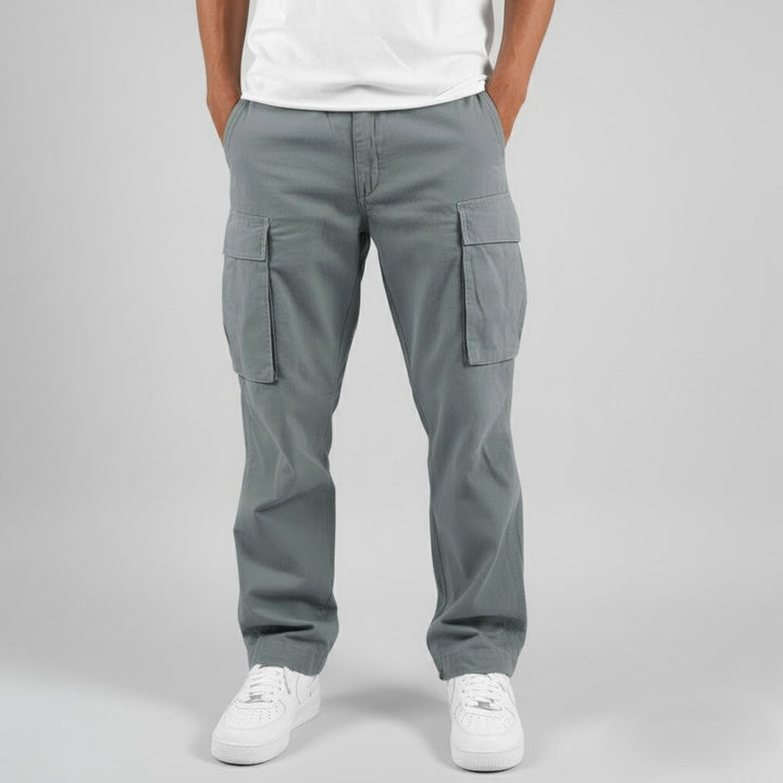 Jørn | Men's cargo pants with a relaxed fit and streetwear-style side pockets