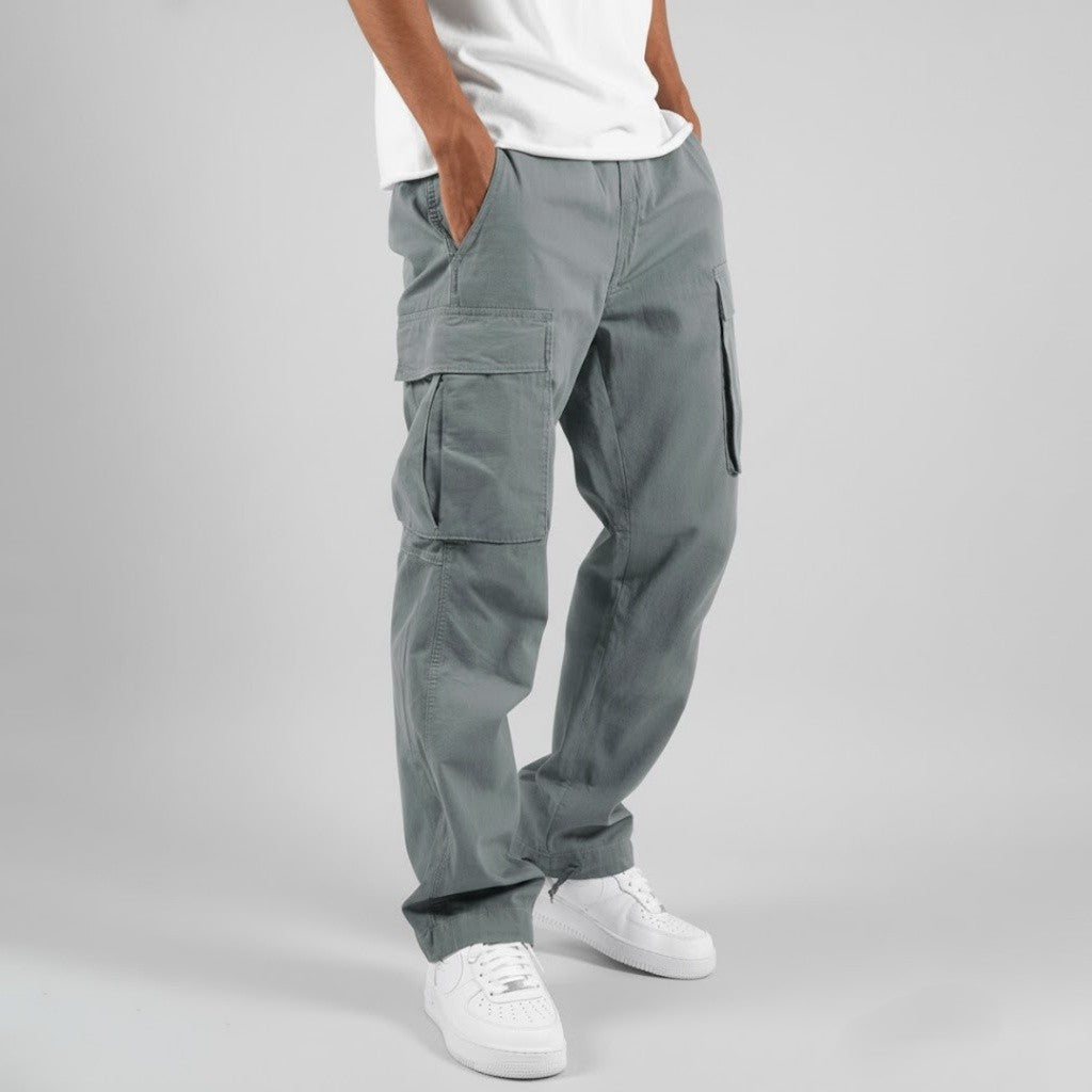 Jørn | Men's cargo pants with a relaxed fit and streetwear-style side pockets