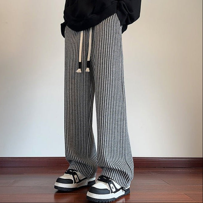 Clement | Men's Winter Pants with Relaxed Fit, Drawstring, and Wide Legs