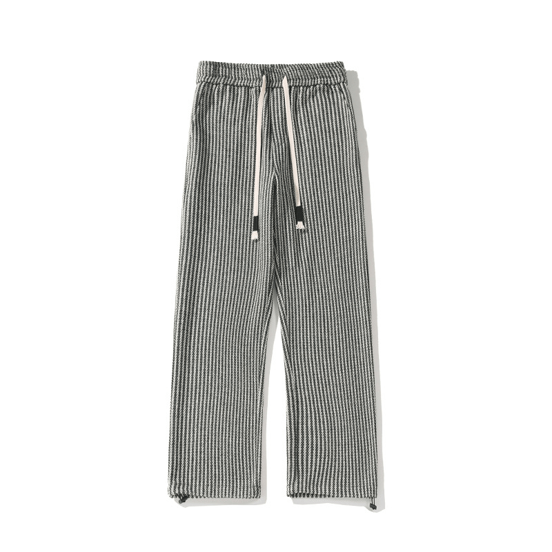Clement | Men's Winter Pants with Relaxed Fit, Drawstring, and Wide Legs
