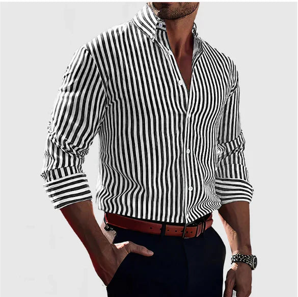 Melker | Striped Shirt for Smart Men