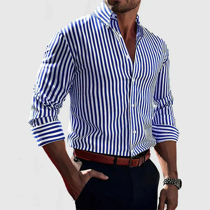 Melker | Striped Shirt for Smart Men