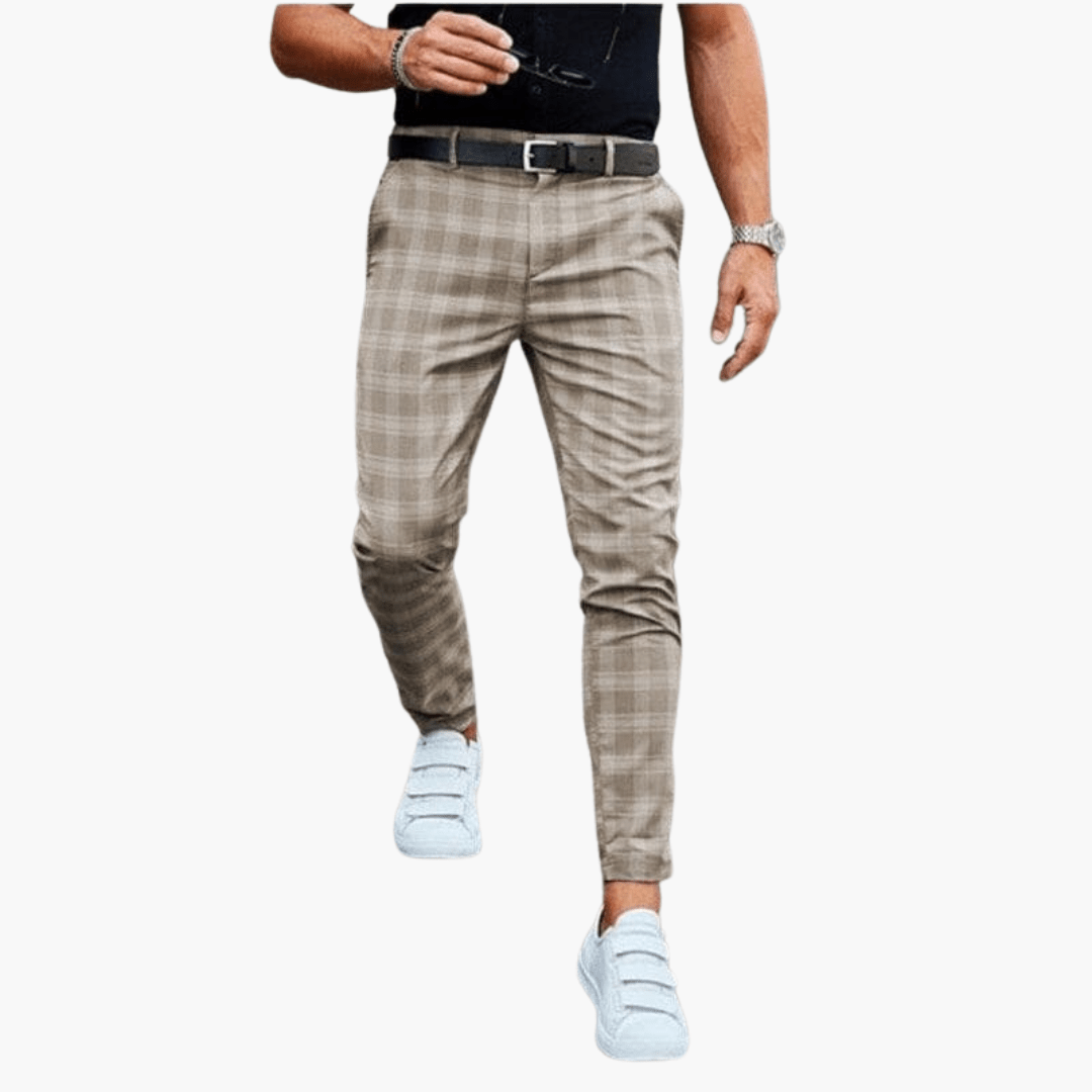 Flemming | Men's Slim-Fit Stylish Patterned Pants