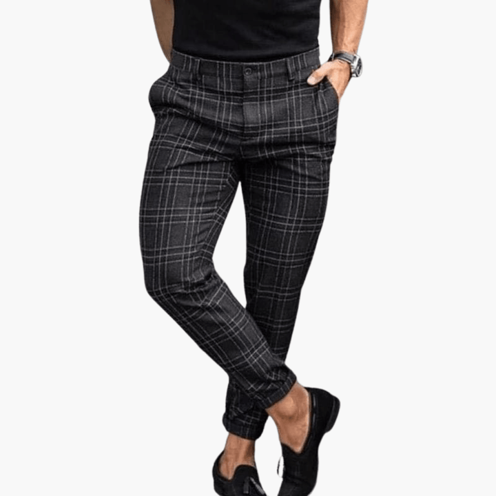 Flemming | Men's Slim-Fit Stylish Patterned Pants