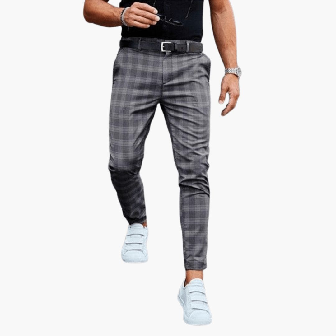 Flemming | Men's Slim-Fit Stylish Patterned Pants