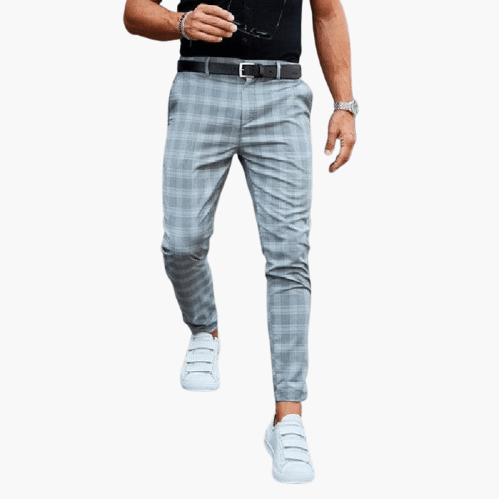 Flemming | Men's Slim-Fit Stylish Patterned Pants