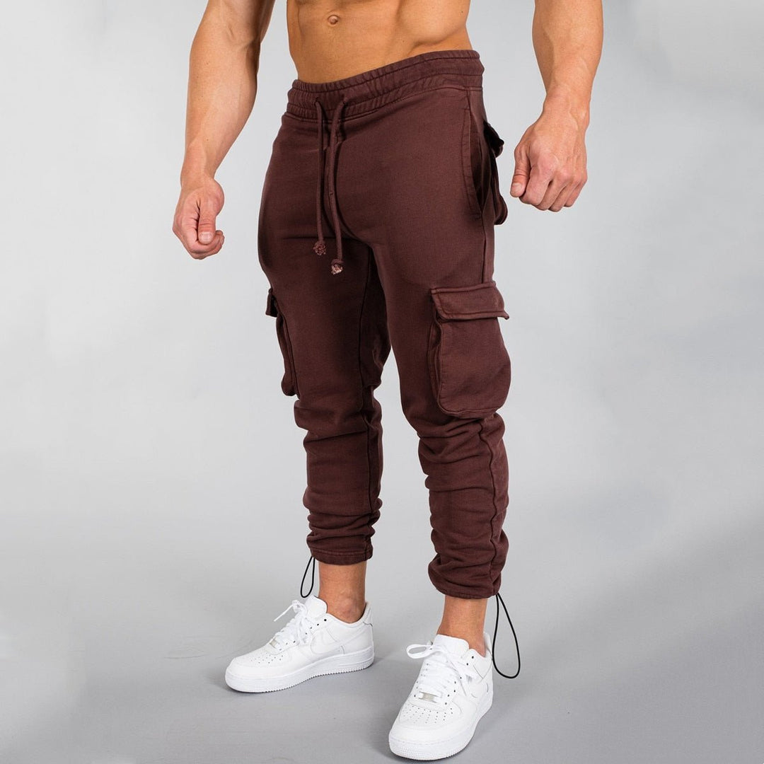 Frank | Men's Casual Slim-Fit Cargo Jogger Pants