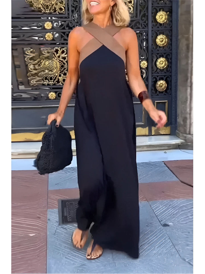 Delphine | Cross-Over Dress