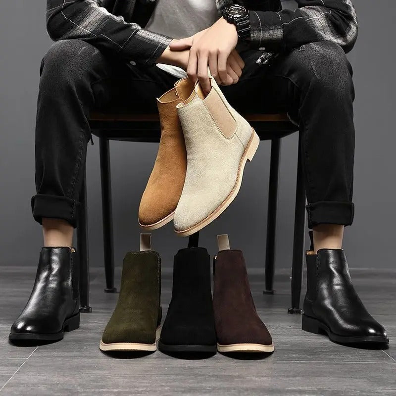 Pascal | Chelsea Boots in Suede