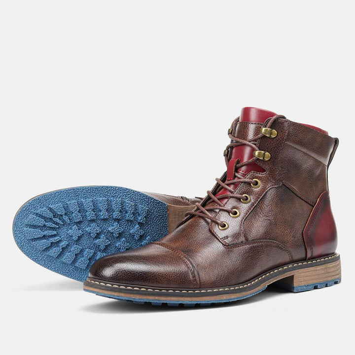 Lukas | Classic Oxford Leather Boots for Men