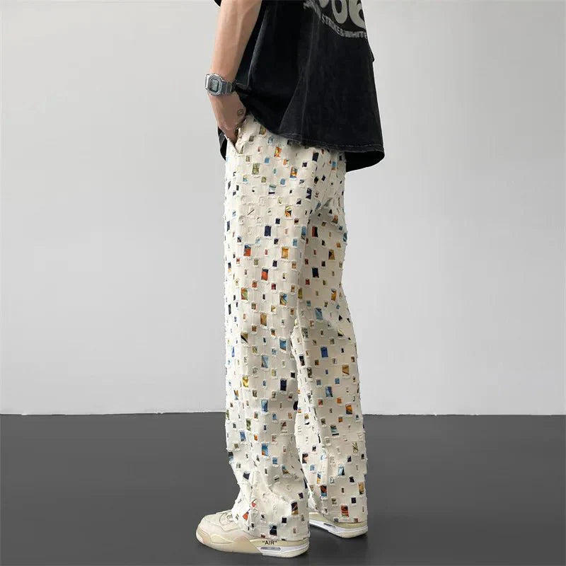 Hartvig | Women's Winter Mesh Pants with Colorful Design