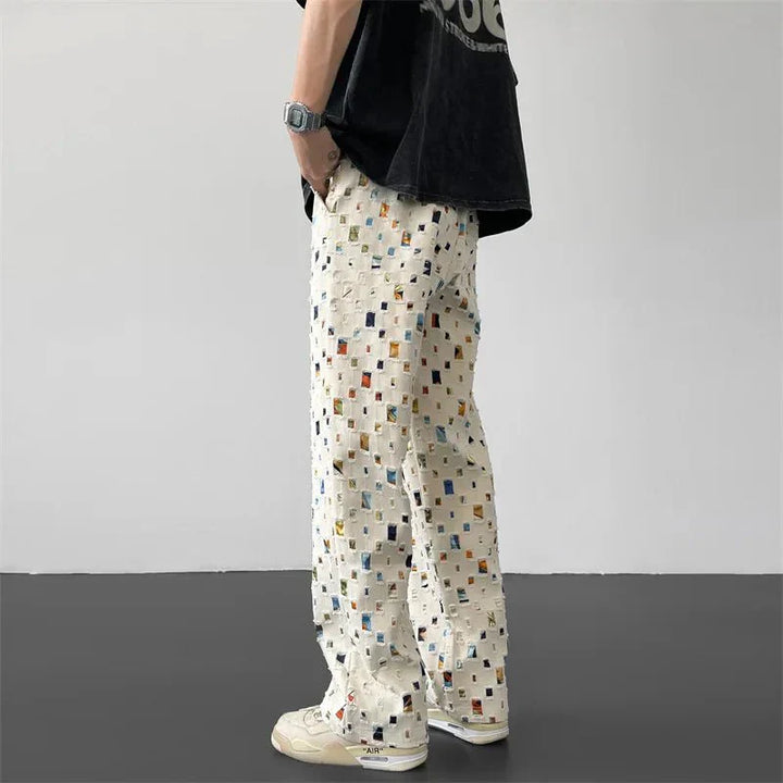 Hartvig | Women's Winter Mesh Pants with Colorful Design