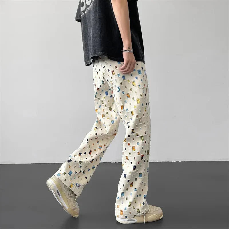 Hartvig | Women's Winter Mesh Pants with Colorful Design