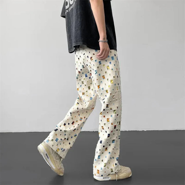 Hartvig | Women's Winter Mesh Pants with Colorful Design