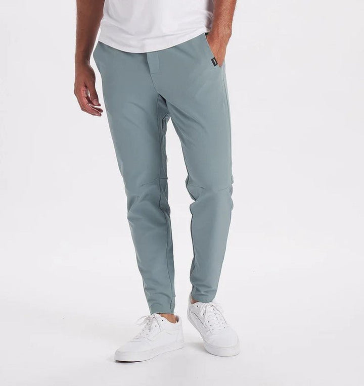 Rasmus | Men's Slim-Fit Trousers with Zipper Pocket