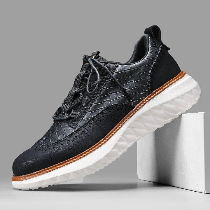 Victor | Men's Winter Lace Sneakers in Synthetic Leather