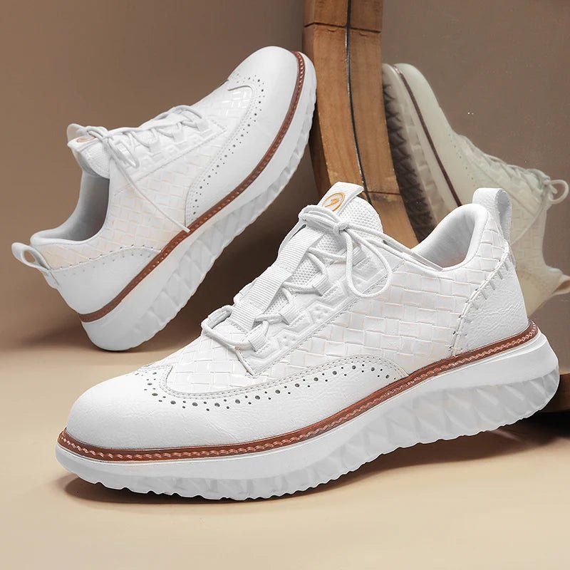 Victor | Men's Winter Lace Sneakers in Synthetic Leather